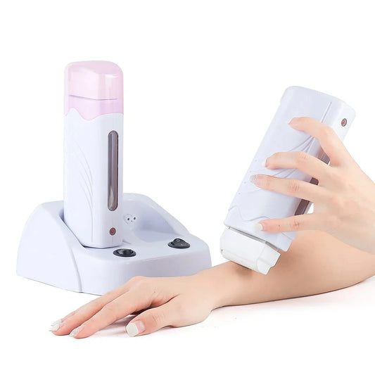 Electric Double Rolling Depilatory Waxing Machine