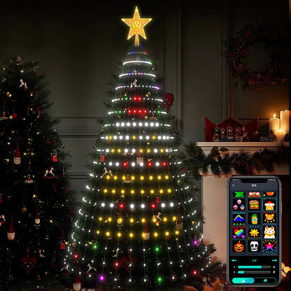 2.1M LED Christmas Tree Decorative Light