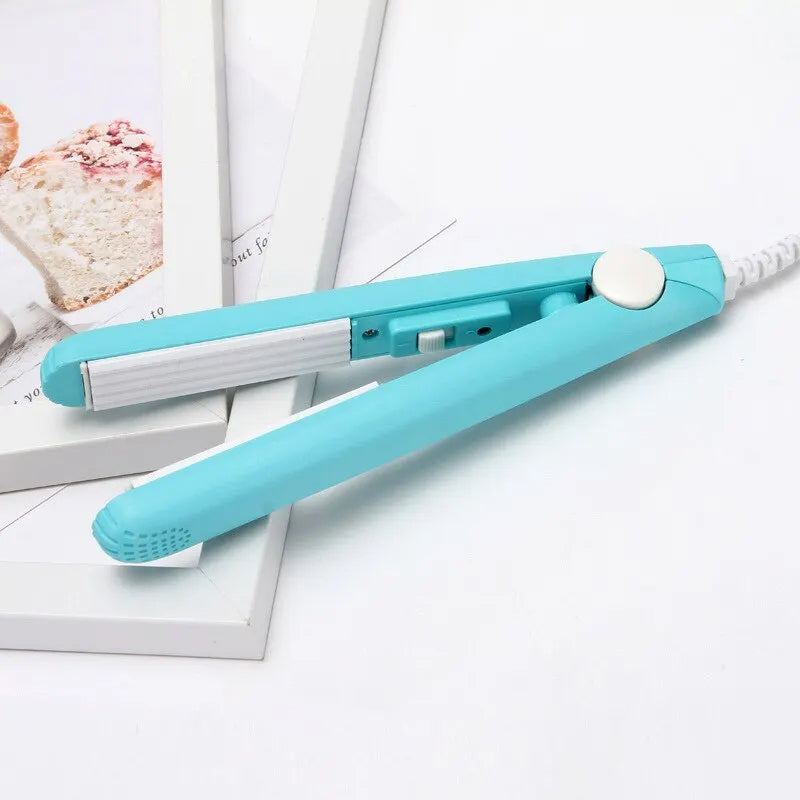 Mini 2-in-1 Hair Curler & Straightener