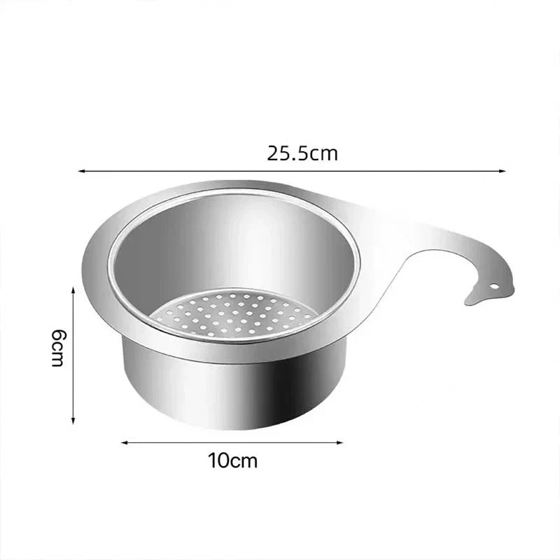 Stainless Steel Sink Strainer Basket